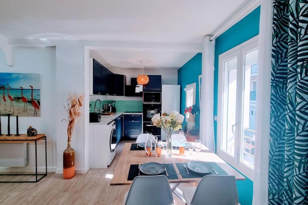 Le Clavel Superbe Deco, Centre Historique, Climatise, Parking A Proximite Apartment Sete Luaran gambar