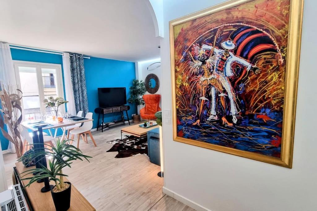 Le Clavel Superbe Deco, Centre Historique, Climatise, Parking A Proximite Apartment Sete Luaran gambar